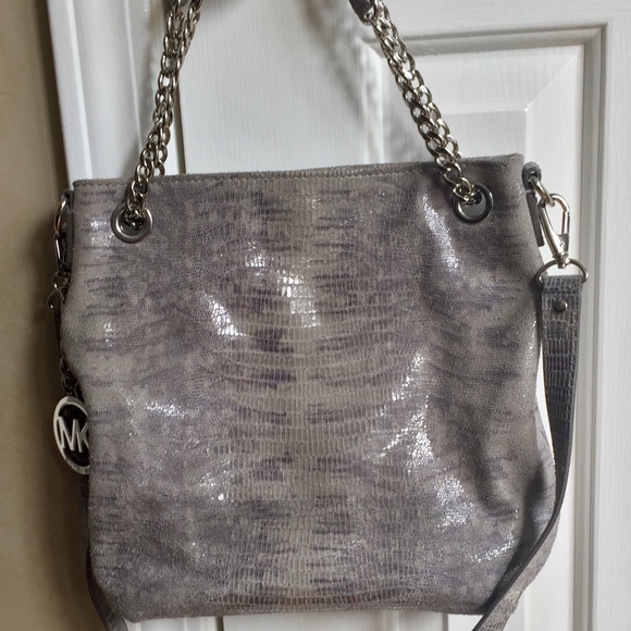 gray bag